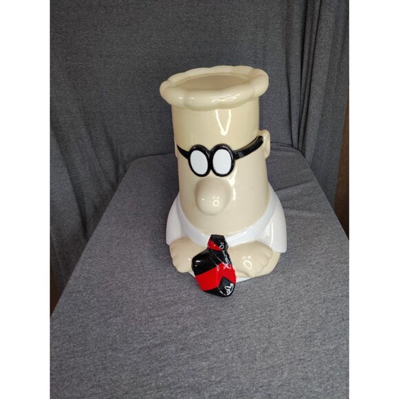Other - Dilbert Cookie Jar Collectible Antique Glass